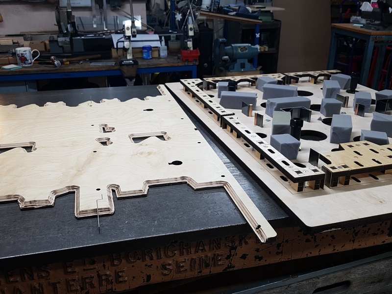 Fabrication de l'outil de découpe